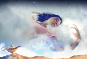 Seeing a thickened awrah in a dream