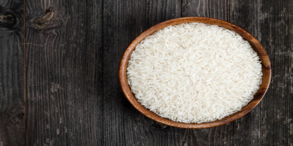 Bílá rýže ve snu