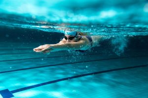 I dreamed that I was swimming in a pool