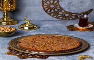 Eat basbousa in a dream