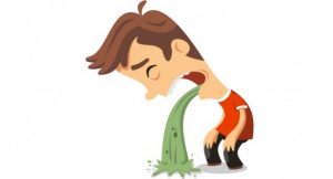 استفراغ الطفل الرضيع في المنام