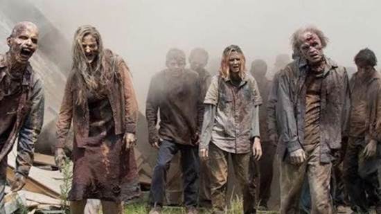 Seeing zombies in a dream