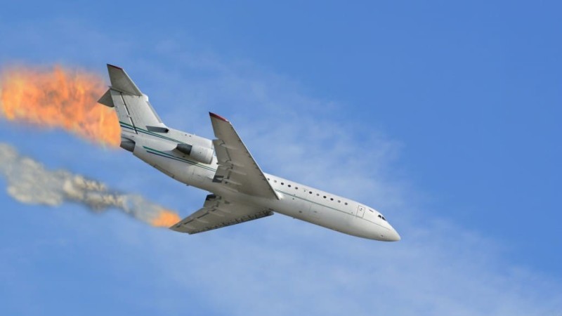 رؤية سقوط الطائرة بالمنام