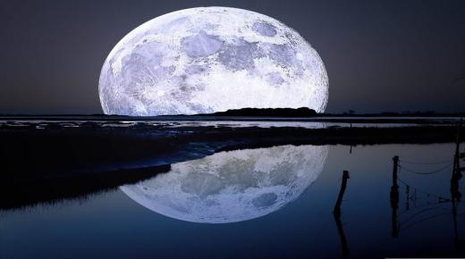 Fortolkningen af ​​at se månen i en drøm for enlige kvinder og fortolkningen af ​​at se fuldmånen i en drøm for enlige kvinder