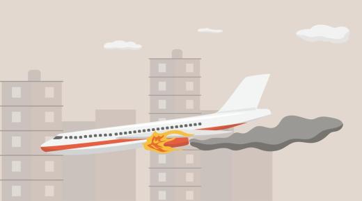 ما هو تفسير حلم سقوط طائرة لابن سيرين والعصيمي؟