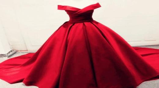 تفسير رؤية الفستان الأحمر في المنام للمتزوجة لابن سيرين